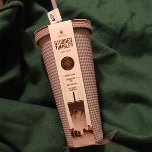 Manna Kadar Gray Studded Tumbler free shipping